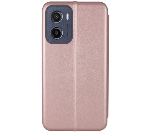 Шкіряний чохол-книжка Classy для Motorola Moto G05 / E15 Rose Gold Шкіряний чохол-книжка Classy для Motorola Moto G05 / E15 Rose Gold