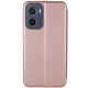 Шкіряний чохол-книжка Classy для Motorola Moto G05 / E15 Rose Gold