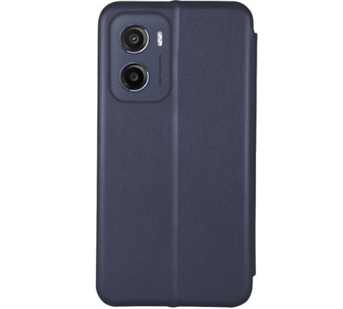 Шкіряний чохол-книжка Classy для Motorola Moto G05 / E15 Темно-синій Шкіряний чохол-книжка Classy для Motorola Moto G05 / E15 Темно-синій