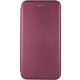 Шкіряний чохол-книжка Classy для Motorola Moto G15 4G Бордовий