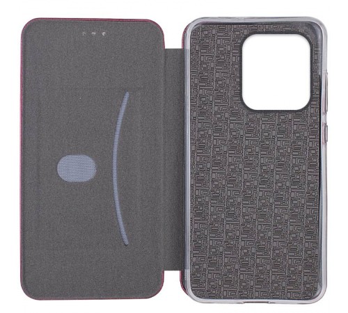 Шкіряний чохол-книжка Classy для Motorola Moto G15 4G Бордовий Шкіряний чохол-книжка Classy для Motorola Moto G15 4G Бордовий
