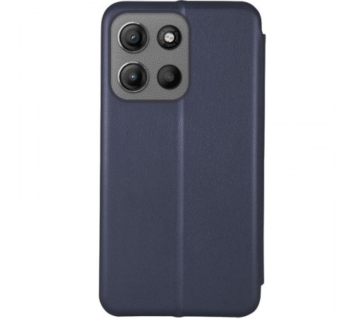 Шкіряний чохол-книжка Classy для Motorola Moto G15 4G Темно-синій Шкіряний чохол-книжка Classy для Motorola Moto G15 4G Темно-синій