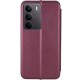 Шкіряний чохол-книжка Classy для Realme C75 / C75x Бордовий