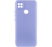 Чохол Silicone Cover Lakshmi Full Camera (AAA) для Xiaomi Redmi 10A Бузковий / Dasheen