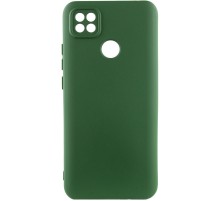 Чохол Silicone Cover Lakshmi Full Camera (AAA) для Xiaomi Redmi 10A Зелений / Cyprus Green