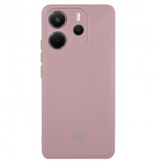 Чохол Silicone Cover Lakshmi Full Camera (AA) with logo для Xiaomi Redmi Note 14 4G (Europe version) Рожевий / Pink Sand