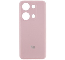 Чохол Silicone Cover Lakshmi Full Camera (AA) with logo для Xiaomi Redmi Note 14S Рожевий / Pink Sand