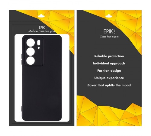 Чохол TPU Epik Black Full Camera для Realme C75 / C75x Чорний Чохол TPU Epik Black Full Camera для Realme C75 / C75x Чорний