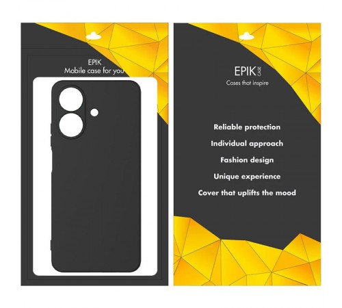 Чохол TPU Epik Black Full Camera для Realme Note 60 / 60x Чорний Чохол TPU Epik Black Full Camera для Realme Note 60 / 60x Чорний