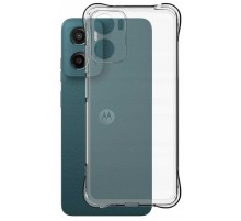 TPU чохол GETMAN Ease logo посилені кути Full Camera для Motorola Moto G05 / E15 Безбарвний (прозорий)