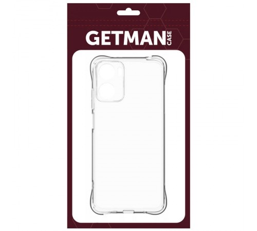 TPU чохол GETMAN Ease logo посилені кути Full Camera для Motorola Moto G05 / E15 Безбарвний (прозорий) TPU чохол GETMAN Ease logo посилені кути Full Camera для Motorola Moto G05 / E15 Безбарвний (прозорий)