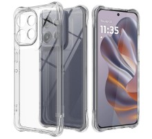 TPU чохол GETMAN Ease logo посилені кути Full Camera для Motorola Moto G75 5G Безбарвний (прозорий)