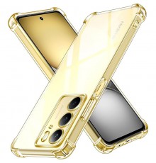 TPU чохол GETMAN Ease logo посилені кути Full Camera для Realme C75 / C75x Безбарвний (прозорий)