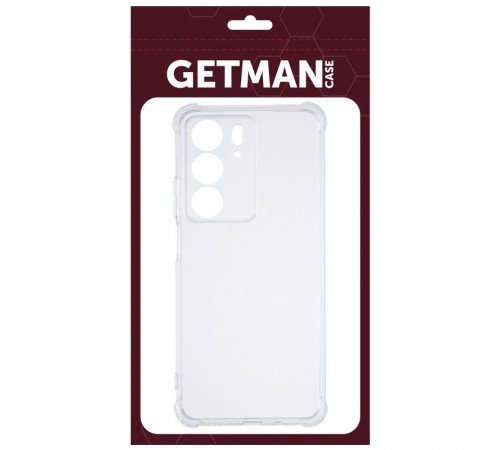 TPU чохол GETMAN Ease logo посилені кути Full Camera для Realme C75 / C75x Безбарвний (прозорий) TPU чохол GETMAN Ease logo посилені кути Full Camera для Realme C75 / C75x Безбарвний (прозорий)