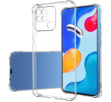 TPU чохол GETMAN Ease logo посилені кути Full Camera для Xiaomi Redmi 10C Безбарвний (прозорий)