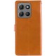 Шкіряний чохол-книжка GETMAN Gallant (PU) для Motorola Moto G15 4G Коричневий