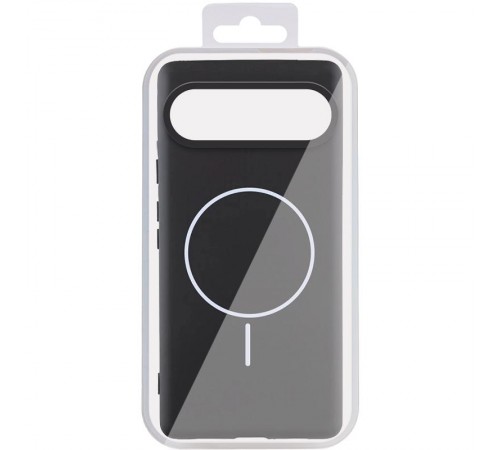 Чохол Silicone Cover Lakshmi (AA) with MagFit для Google Pixel 9 / 9 Pro Чорний / Black