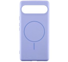 Чохол Silicone Cover Lakshmi (AA) with MagFit для Google Pixel 9 / 9 Pro Бузковий / Dasheen