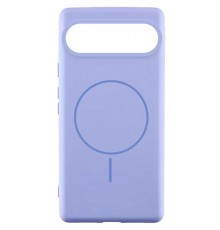 Чохол Silicone Cover Lakshmi (AA) with MagFit для Google Pixel 9 / 9 Pro Бузковий / Dasheen