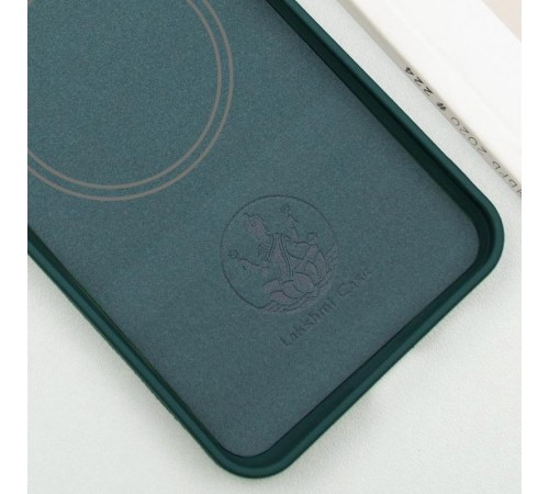 Чохол Silicone Cover Lakshmi (AA) with MagFit для Google Pixel 9 / 9 Pro Зелений / Dark green