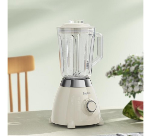 Блендер Hoco HE33 Electric Retro Juicer 500W (1.5L) Milky White Блендер Hoco HE33 Electric Retro Juicer 500W (1.5L) Milky White