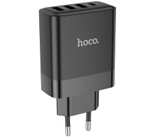 МЗП Hoco C127A Intelligent PD45W (3USB-A/1C) Black