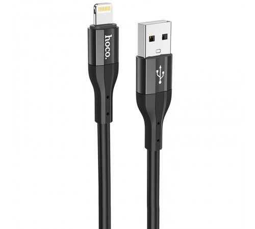 Дата кабель Hoco X72 Creator silicone USB to Lightning (1m) Black Дата кабель Hoco X72 Creator silicone USB to Lightning (1m) Black