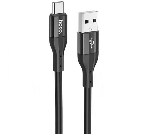 Дата кабель Hoco X72 Creator silicone USB to Type-C (1m) Black Дата кабель Hoco X72 Creator silicone USB to Type-C (1m) Black