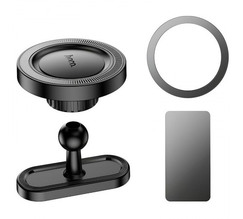 Автотримач Hoco H58 Show ring magnetic (multi-scene) Black Автотримач Hoco H58 Show ring magnetic (multi-scene) Black