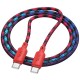 Дата кабель Hoco X116 Meridian Type-C to Type-C 60W (1m)