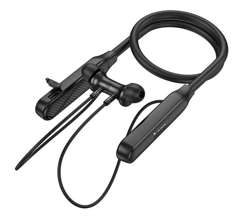 Bluetooth навушники Hoco ES74 Refinado neck-mounted Black Bluetooth навушники Hoco ES74 Refinado neck-mounted Black