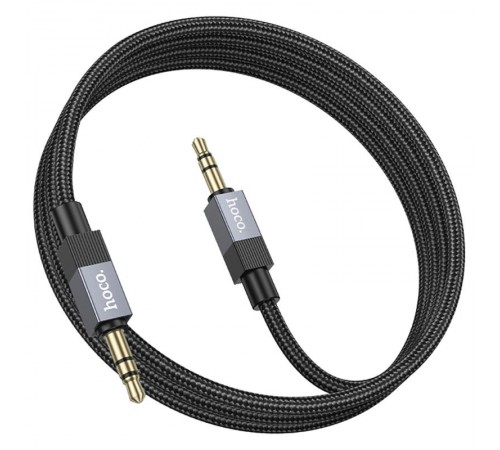Аудіо кабель Aux Hoco UPA32 Clever (1m) Black
