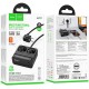 Подовжувач Hoco AC27 Descanso (PD30W/2C/1A/2xSocket) (2m) Black