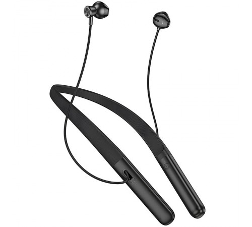 Bluetooth навушники Hoco ES73 Dynastic neck-mounted Black Bluetooth навушники Hoco ES73 Dynastic neck-mounted Black