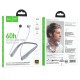Bluetooth навушники Hoco ES73 Dynastic neck-mounted Gray
