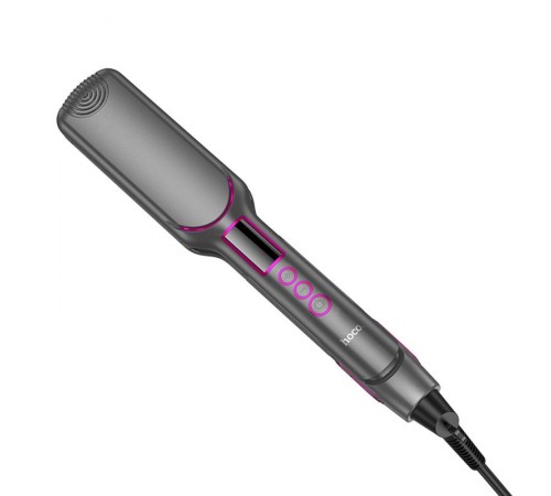 Выпрямитель для волосся Hoco HP42 Wide board hair straightener with digital display Gray Выпрямитель для волосся Hoco HP42 Wide board hair straightener with digital display Gray