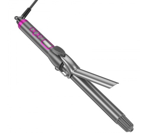 Плойка для волосся Hoco HP43 Electric manual curling iron with digital display Gray Плойка для волосся Hoco HP43 Electric manual curling iron with digital display Gray