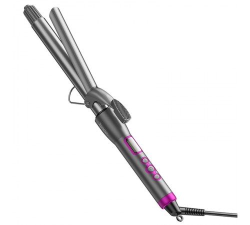 Плойка для волосся Hoco HP43 Electric manual curling iron with digital display Gray Плойка для волосся Hoco HP43 Electric manual curling iron with digital display Gray