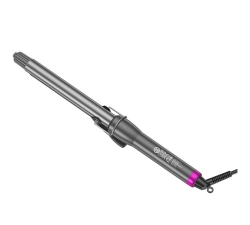 Плойка для волосся Hoco HP43 Electric manual curling iron with digital display Gray Плойка для волосся Hoco HP43 Electric manual curling iron with digital display Gray