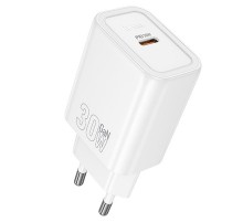 МЗП Hoco N62 Gentle PD30W (1USB-C) White