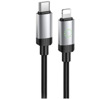 Дата кабель Hoco X117 Star Type-C to Lightning 27W (1m) Black