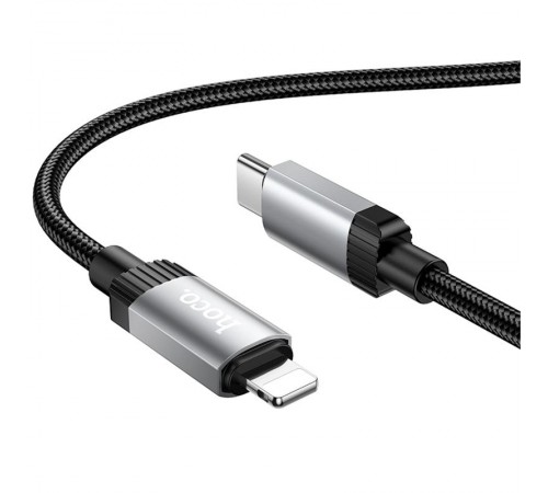 Дата кабель Hoco X117 Star Type-C to Lightning 27W (1m) Black Дата кабель Hoco X117 Star Type-C to Lightning 27W (1m) Black