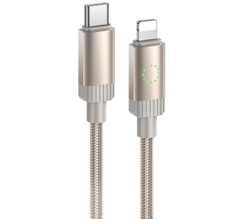 Дата кабель Hoco X117 Star Type-C to Lightning 27W (1m) Gold Дата кабель Hoco X117 Star Type-C to Lightning 27W (1m) Gold