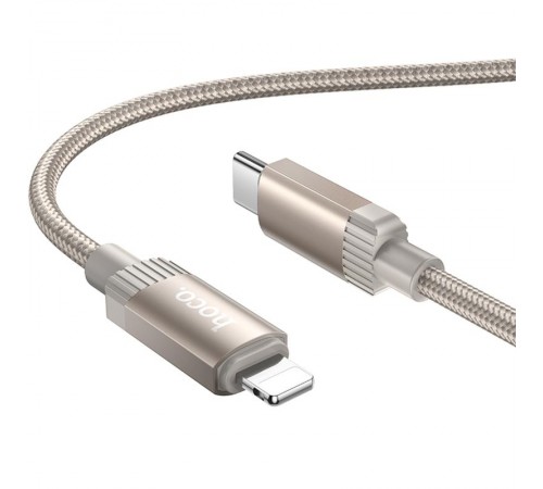 Дата кабель Hoco X117 Star Type-C to Lightning 27W (1m) Gold Дата кабель Hoco X117 Star Type-C to Lightning 27W (1m) Gold