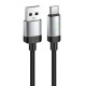 Дата кабель Hoco X117 Star USB to Type-C 3A (1m) Black