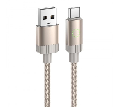 Дата кабель Hoco X117 Star USB to Type-C 3A (1m) Gold Дата кабель Hoco X117 Star USB to Type-C 3A (1m) Gold