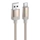 Дата кабель Hoco X117 Star USB to Type-C 3A (1m) Gold