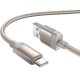 Дата кабель Hoco X117 Star USB to Type-C 3A (1m) Gold