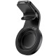 Автотримач Hoco H59 Show ring magnetic (L air outlet) Black / Metal gray
