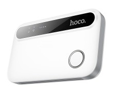 Портативний модем WiFi роутер Hoco HI41 150Mbps (Micro SIM) 2100 mAh White